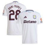 AVFC aston villa adidas away shirt 2024-25 with gabi nunes 28 cup printing Collection | Official Aston Villa Kits and Apparel
