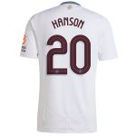 AVFC aston villa adidas away shirt 2024-25 with hanson 20 cup printing Collection | Official Aston Villa Kits and Apparel