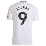AVFC aston villa adidas away shirt 2024-25 with j.duran 9 printing Collection | Official Aston Villa Kits and Apparel