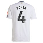 AVFC aston villa adidas away shirt 2024-25 with konsa 4 printing Collection | Official Aston Villa Kits and Apparel