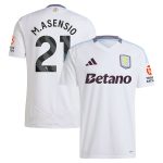 AVFC aston villa adidas away shirt 2024-25 with m.asensio 21 printing Collection | Official Aston Villa Kits and Apparel