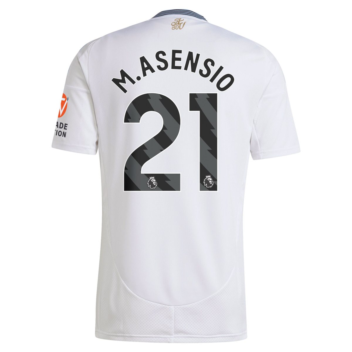 AVFC aston villa adidas away shirt 2024-25 with m.asensio 21 printing Collection | Official Aston Villa Kits and Apparel