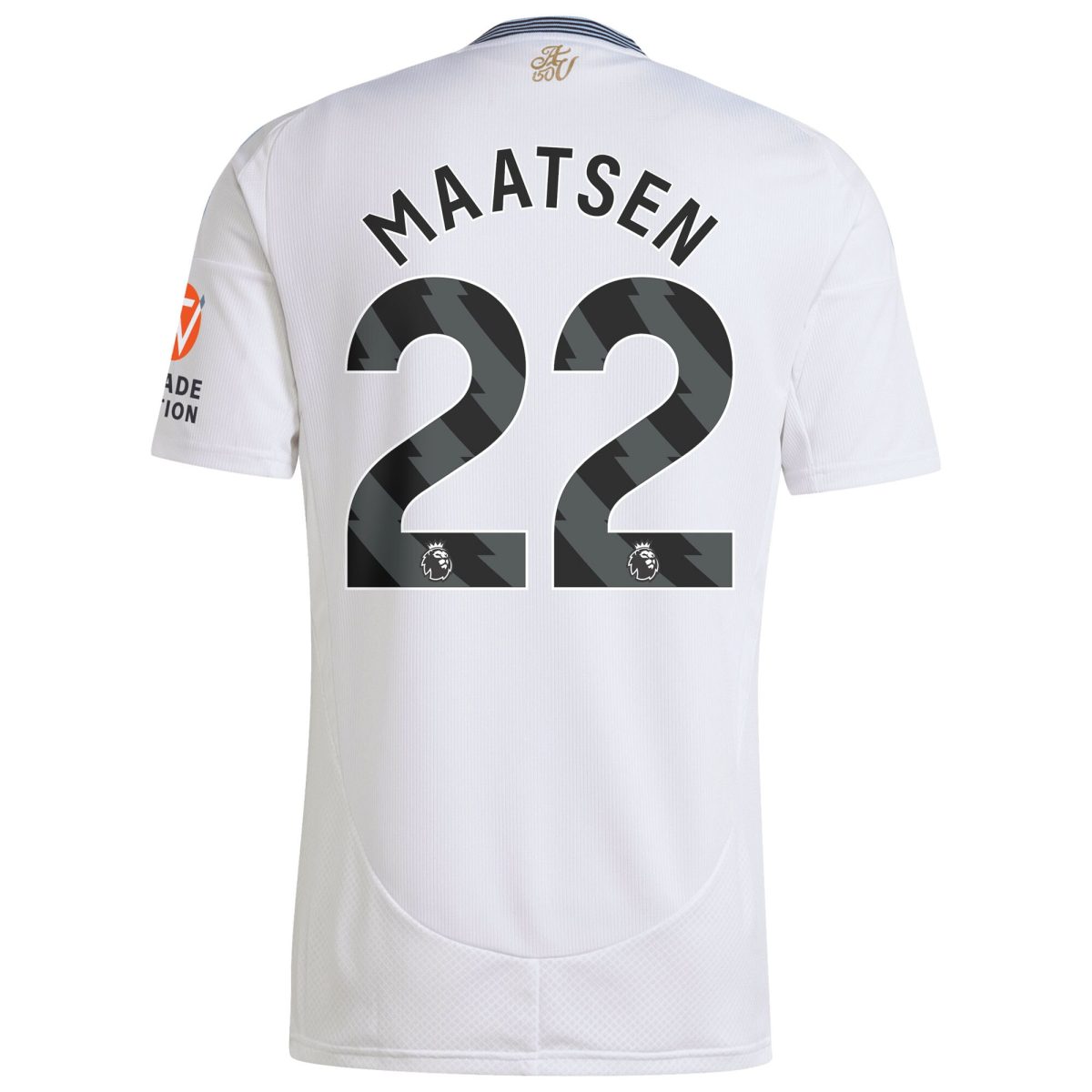 AVFC aston villa adidas away shirt 2024-25 with maatsen 22 printing Collection | Official Aston Villa Kits and Apparel