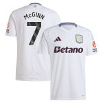 AVFC aston villa adidas away shirt 2024-25 with mcginn 7 printing Collection | Official Aston Villa Kits and Apparel