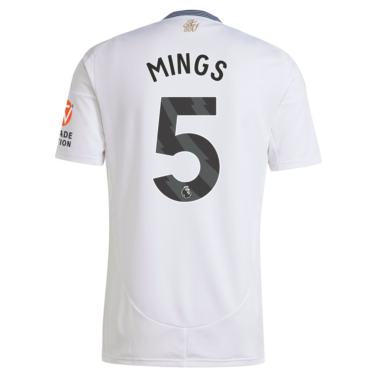 AVFC aston villa adidas away shirt 2024-25 with mings 5 printing Collection | Official Aston Villa Kits and Apparel