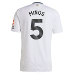 AVFC aston villa adidas away shirt 2024-25 with mings 5 printing Collection | Official Aston Villa Kits and Apparel