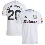 AVFC aston villa adidas away shirt 2024-25 with nedeljković 20 printing Collection | Official Aston Villa Kits and Apparel
