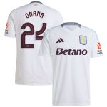 AVFC aston villa adidas away shirt 2024-25 with onana 24 cup printing Collection | Official Aston Villa Kits and Apparel