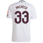 AVFC aston villa adidas away shirt 2024-25 with pacheco 33 cup printing Collection | Official Aston Villa Kits and Apparel