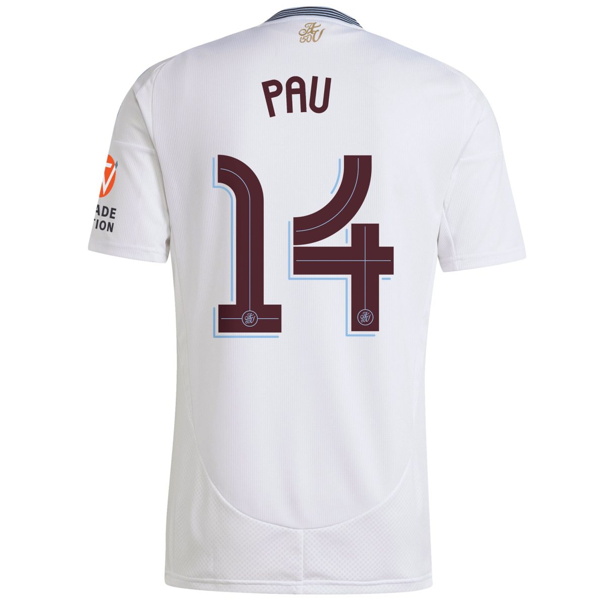 AVFC aston villa adidas away shirt 2024-25 with pau 14 cup printing Collection | Official Aston Villa Kits and Apparel
