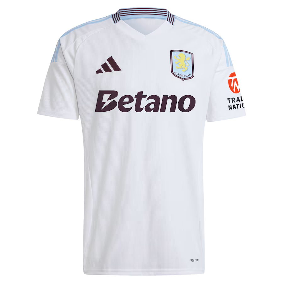 AVFC aston villa adidas away shirt 2024-25 with robinson 11 cup printing Collection | Official Aston Villa Kits and Apparel