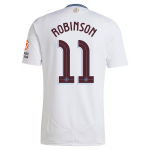 AVFC aston villa adidas away shirt 2024-25 with robinson 11 cup printing Collection | Official Aston Villa Kits and Apparel