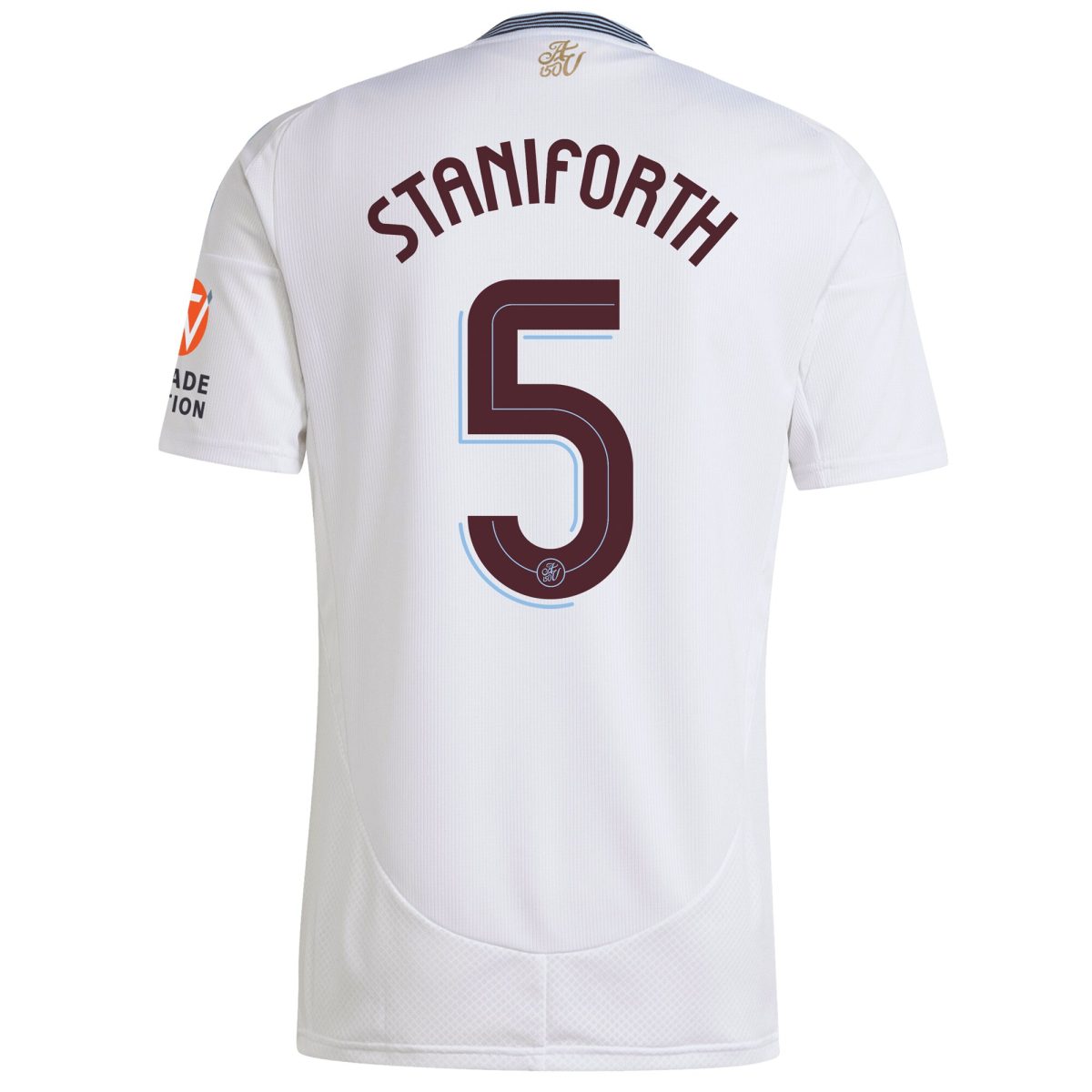 AVFC aston villa adidas away shirt 2024-25 with staniforth 5 cup printing Collection | Official Aston Villa Kits and Apparel