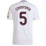 AVFC aston villa adidas away shirt 2024-25 with staniforth 5 cup printing Collection | Official Aston Villa Kits and Apparel