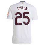 AVFC aston villa adidas away shirt 2024-25 with taylor 25 cup printing Collection | Official Aston Villa Kits and Apparel