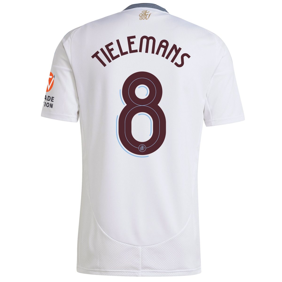 AVFC aston villa adidas away shirt 2024-25 with tielemans 8 cup printing Collection | Official Aston Villa Kits and Apparel