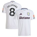 AVFC aston villa adidas away shirt 2024-25 with tielemans 8 printing Collection | Official Aston Villa Kits and Apparel