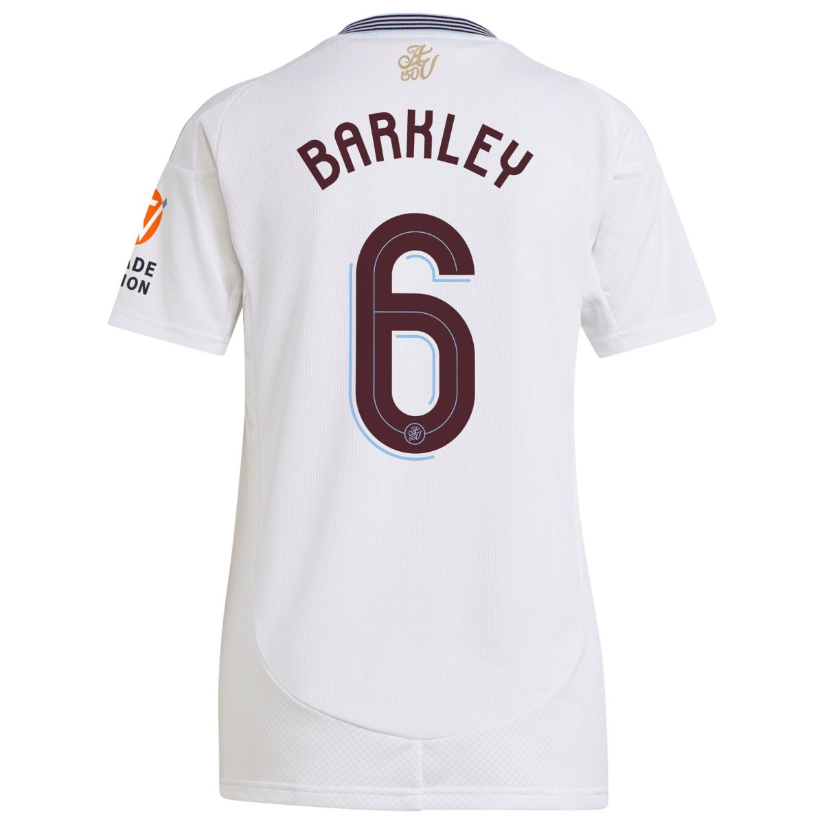 AVFC aston villa adidas away shirt 2024-25 – womens with barkley 6 cup printing Collection | Official Aston Villa Kits and Apparel