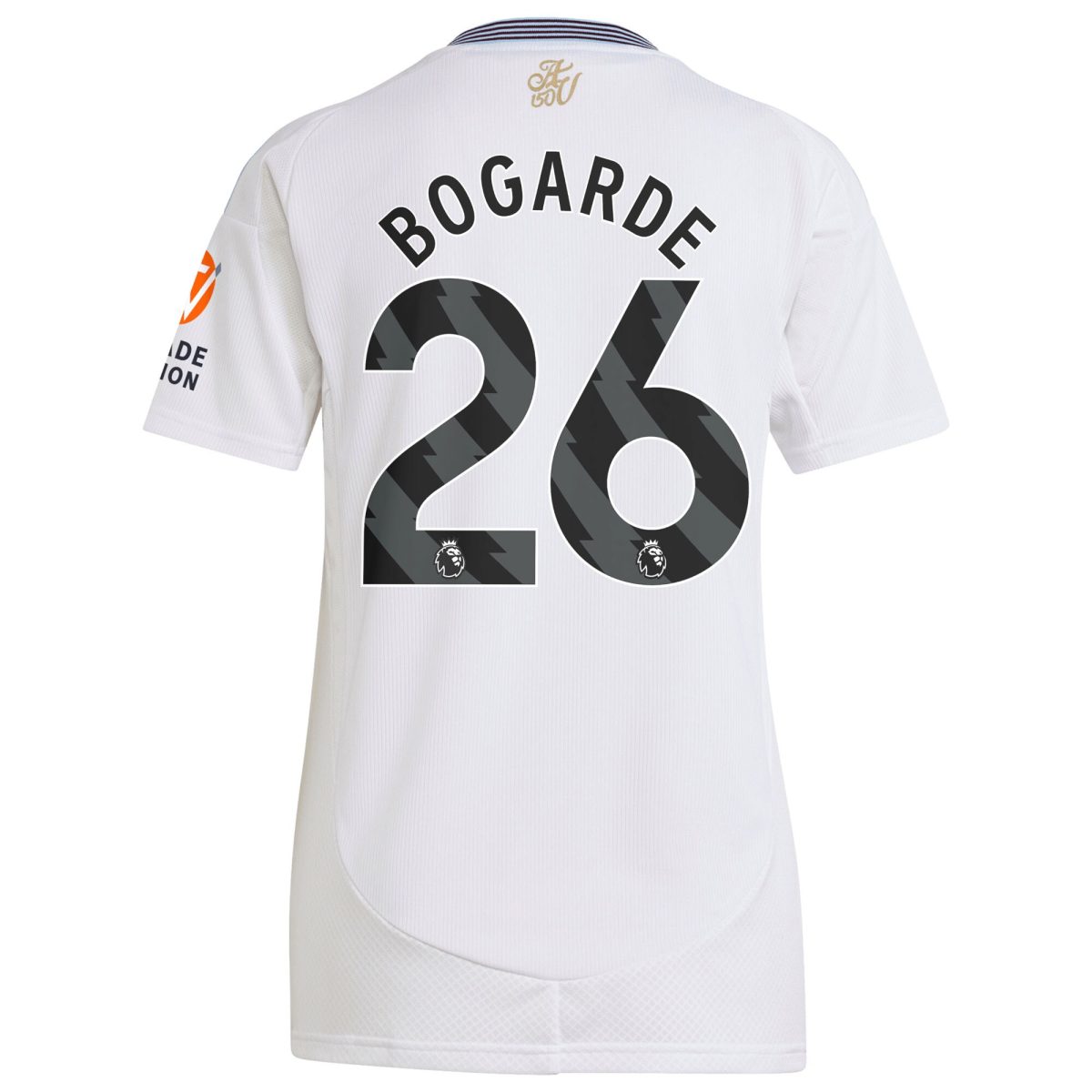 AVFC aston villa adidas away shirt 2024-25 – womens with bogarde 26 printing Collection | Official Aston Villa Kits and Apparel