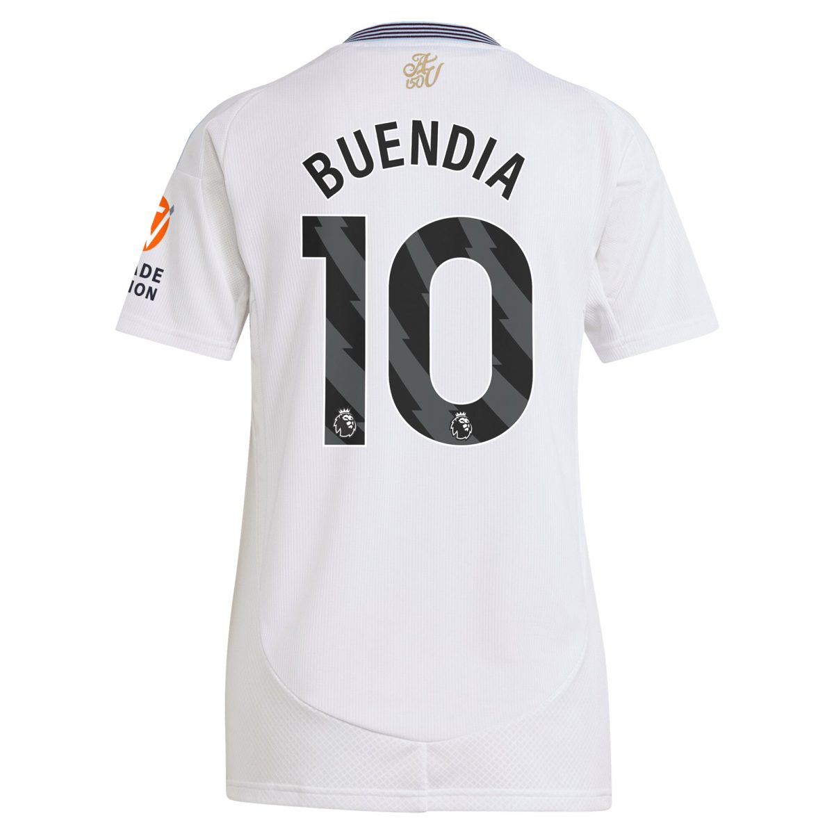 AVFC aston villa adidas away shirt 2024-25 – womens with buendia 10 printing Collection | Official Aston Villa Kits and Apparel