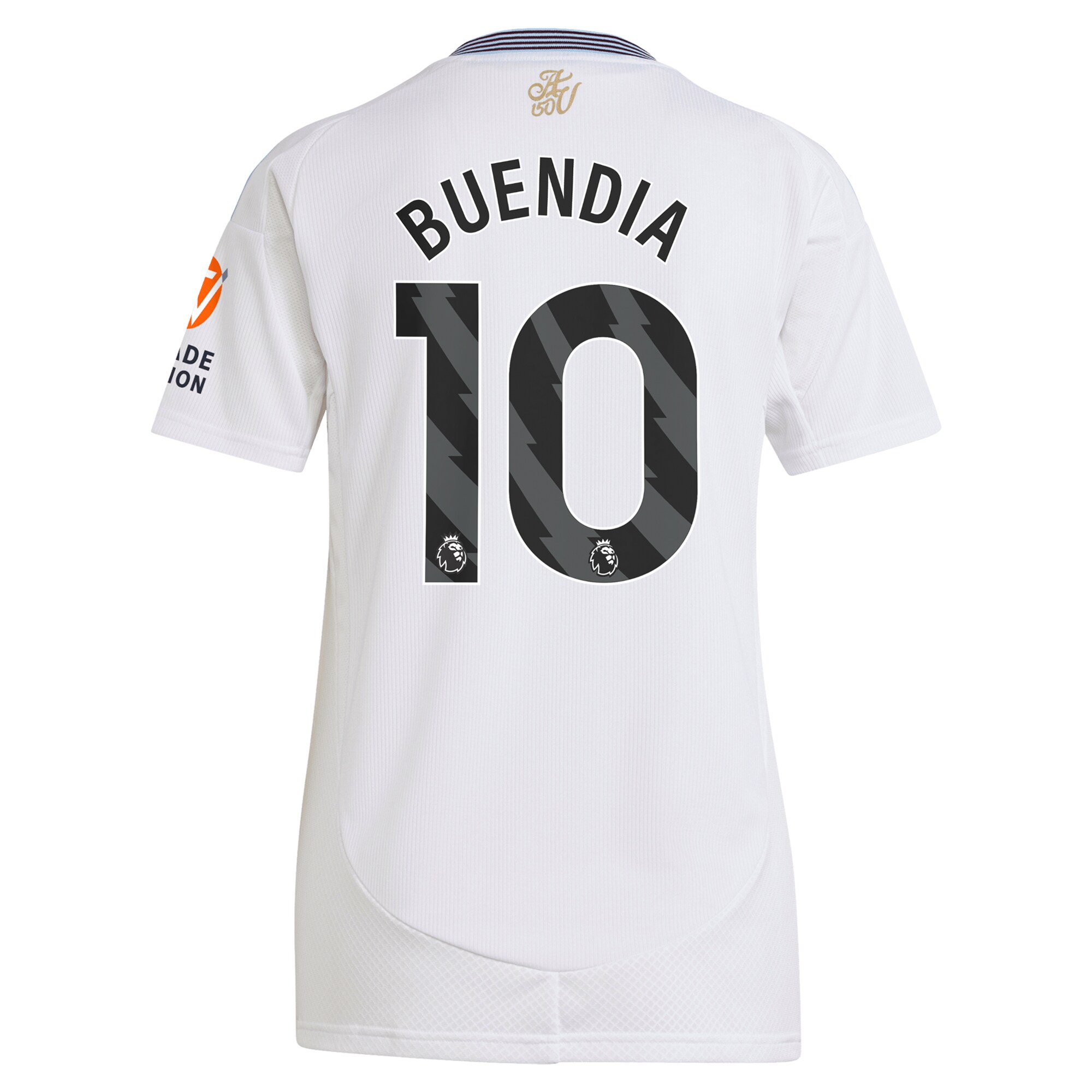 AVFC aston villa adidas away shirt 2024-25 – womens with buendia 10 printing Collection | Official Aston Villa Kits and Apparel