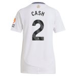 AVFC aston villa adidas away shirt 2024-25 – womens with cash 2 printing Collection | Official Aston Villa Kits and Apparel