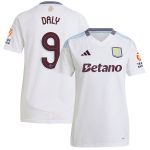 AVFC aston villa adidas away shirt 2024-25 – womens with daly 9 cup printing Collection | Official Aston Villa Kits and Apparel