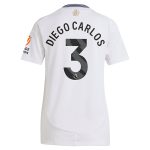 AVFC aston villa adidas away shirt 2024-25 – womens with diego carlos 3 printing Collection | Official Aston Villa Kits and Apparel