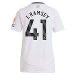 AVFC aston villa adidas away shirt 2024-25 – womens with j. ramsey 41 printing Collection | Official Aston Villa Kits and Apparel