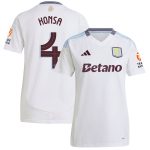 AVFC aston villa adidas away shirt 2024-25 – womens with konsa 4 cup printing Collection | Official Aston Villa Kits and Apparel