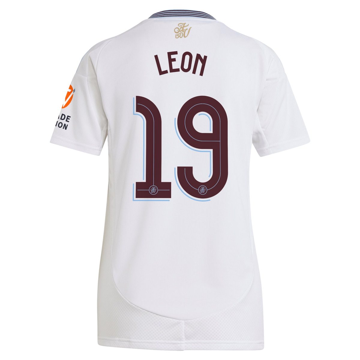 AVFC aston villa adidas away shirt 2024-25 – womens with leon 19 cup printing Collection | Official Aston Villa Kits and Apparel