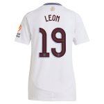 AVFC aston villa adidas away shirt 2024-25 – womens with leon 19 cup printing Collection | Official Aston Villa Kits and Apparel