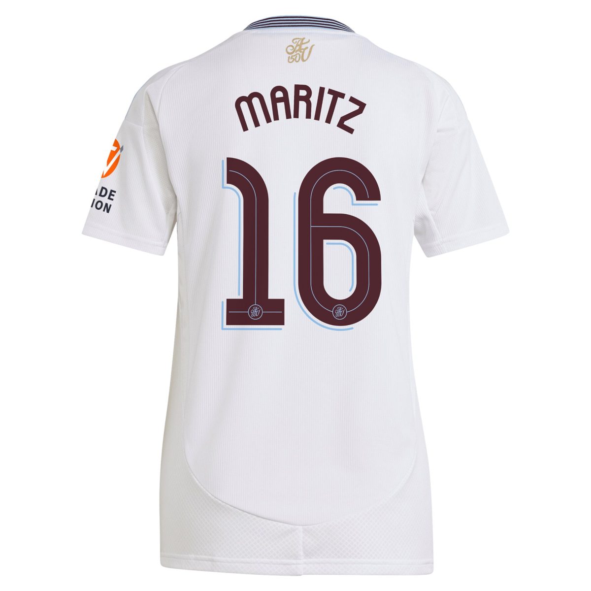 AVFC aston villa adidas away shirt 2024-25 – womens with maritz 16 cup printing Collection | Official Aston Villa Kits and Apparel