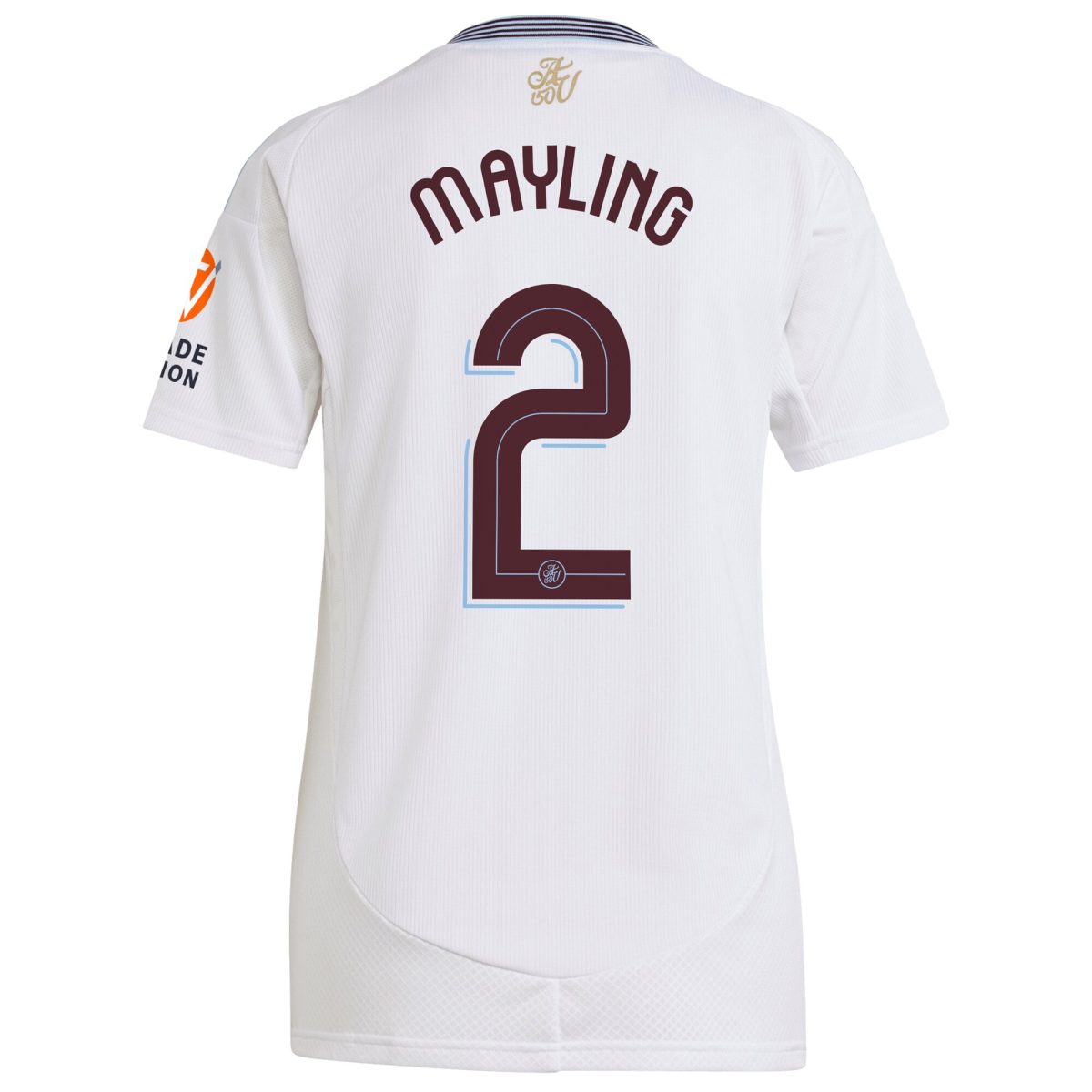 AVFC aston villa adidas away shirt 2024-25 – womens with mayling 2 cup printing Collection | Official Aston Villa Kits and Apparel