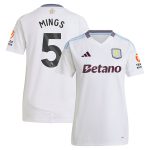 AVFC aston villa adidas away shirt 2024-25 – womens with mings 5 printing Collection | Official Aston Villa Kits and Apparel