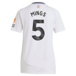 AVFC aston villa adidas away shirt 2024-25 – womens with mings 5 printing Collection | Official Aston Villa Kits and Apparel