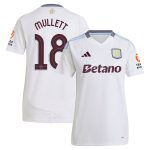 AVFC aston villa adidas away shirt 2024-25 – womens with mullett 18 cup printing Collection | Official Aston Villa Kits and Apparel
