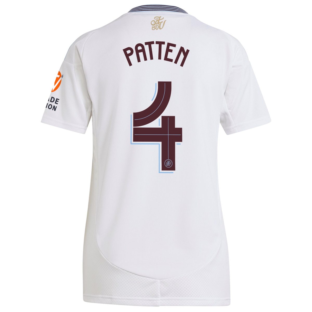 AVFC aston villa adidas away shirt 2024-25 – womens with patten 4 cup printing Collection | Official Aston Villa Kits and Apparel