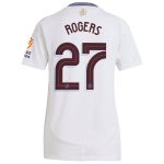 AVFC aston villa adidas away shirt 2024-25 – womens with rogers 27 cup printing Collection | Official Aston Villa Kits and Apparel