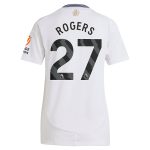 AVFC aston villa adidas away shirt 2024-25 – womens with rogers 27 printing Collection | Official Aston Villa Kits and Apparel