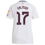 AVFC aston villa adidas away shirt 2024-25 – womens with salmon 17 cup printing Collection | Official Aston Villa Kits and Apparel