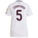 AVFC aston villa adidas away shirt 2024-25 – womens with staniforth 5 cup printing Collection | Official Aston Villa Kits and Apparel