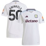 AVFC aston villa adidas away shirt 2024-25 – womens with swinkels 50 printing Collection | Official Aston Villa Kits and Apparel