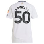 AVFC aston villa adidas away shirt 2024-25 – womens with swinkels 50 printing Collection | Official Aston Villa Kits and Apparel