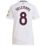 AVFC aston villa adidas away shirt 2024-25 – womens with tielemans 8 cup printing Collection | Official Aston Villa Kits and Apparel