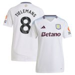 AVFC aston villa adidas away shirt 2024-25 – womens with tielemans 8 printing Collection | Official Aston Villa Kits and Apparel