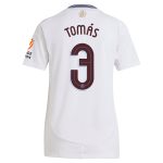 AVFC aston villa adidas away shirt 2024-25 – womens with tomás 3 cup printing Collection | Official Aston Villa Kits and Apparel