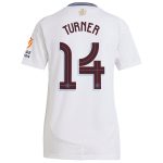 AVFC aston villa adidas away shirt 2024-25 – womens with turner 14 cup printing Collection | Official Aston Villa Kits and Apparel