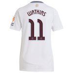 AVFC aston villa adidas away shirt 2024-25 – womens with watkins 11 cup printing Collection | Official Aston Villa Kits and Apparel