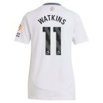 AVFC aston villa adidas away shirt 2024-25 – womens with watkins 11 printing Collection | Official Aston Villa Kits and Apparel